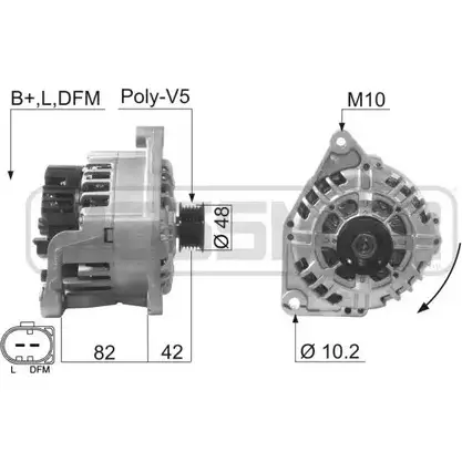 Генератор MESSMER 2627619 DN8V32M 210600 YR ZBN