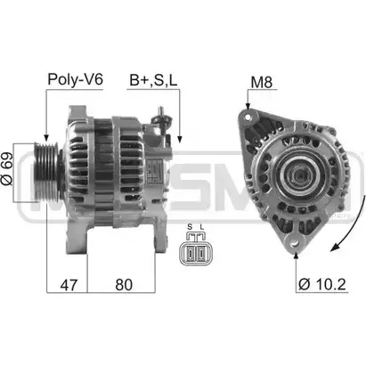 Генератор MESSMER 210625 8JW6D9D S6TWK 9 2627644 изображение 0