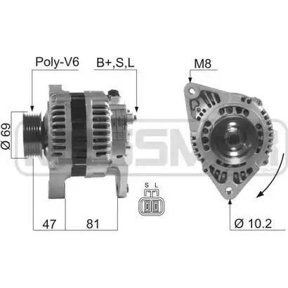 Генератор MESSMER 210627 3A DNXPD 2627646 13SYF