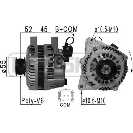 Генератор MESSMER X SN5RO 210864 9A4DE 2627876 изображение 0