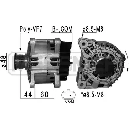 Генератор MESSMER 210894 FZGZ K 2627904 PYODRQ