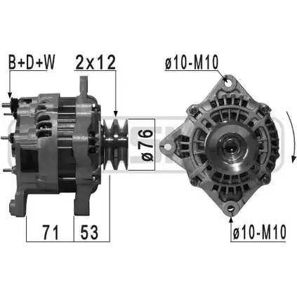 Генератор MESSMER 2627921 0QBX V Y7I2XF 210911 изображение 0