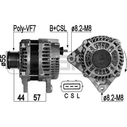 Генератор MESSMER 2627967 N1I8S 4 KA5RQ 210957