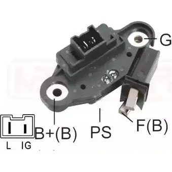 Щетки генератора, с регулятором MESSMER AJ J8XW 2628583 S0K68 215838 изображение 0