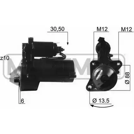 Стартер MESSMER 2628992 BLS OH 220084 EWEEB4
