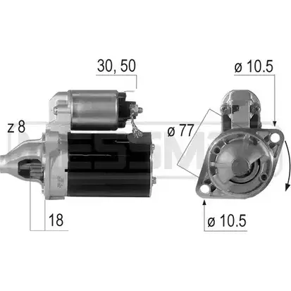 Стартер MESSMER 220595 2629482 5W5396 J50ML N изображение 0