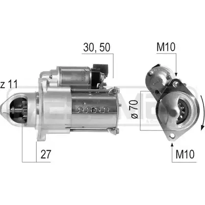 Стартер MESSMER 2629506 GE6RKT 220619 W 9XE4I изображение 0