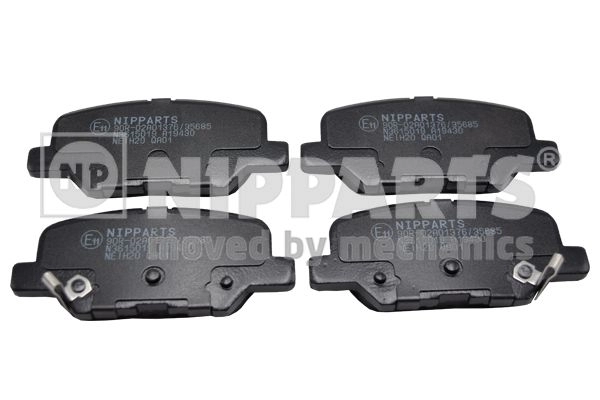 Тормозные колодки дисковые, комплект NIPPARTS 1439898016 N3615019 L E88T8