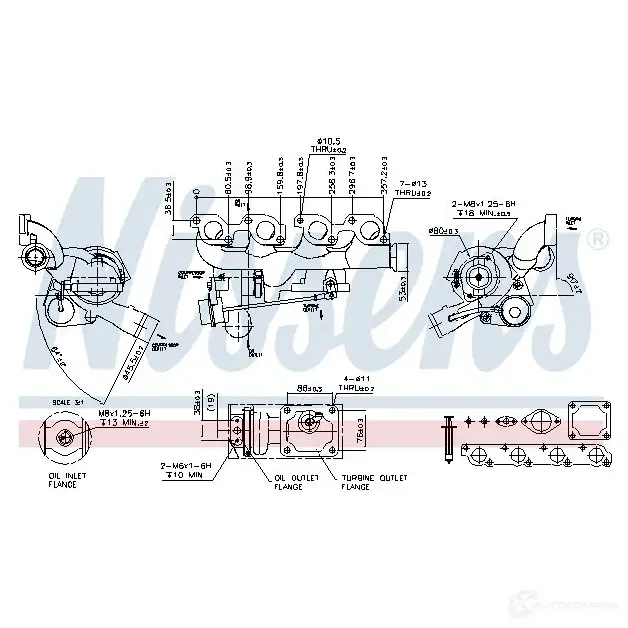 Радиатор кондиционера NISSENS 940599 5707286398658 1225357 5H CPI5 - Изображение 1