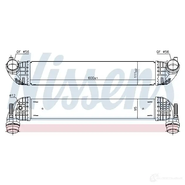 Интеркулер NISSENS B DID2B 1214150619 96139 5707286410725 изображение 5