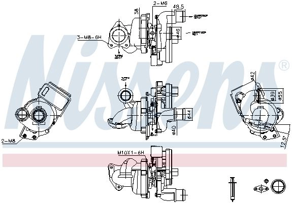 Турбина NISSENS GXDL H 1224739 5707286397729 93119
