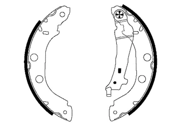 Тормозные колодки NISSHINBO 1440302503 K3CU X44 NS2011