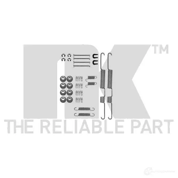 Ремкомплект колодок NK EZ7 ZN 7945730 5703858367633 1254232