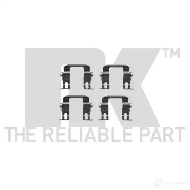 Ремкомплект колодок NK 1254013 5703858669669 RF6J 0T 7936275