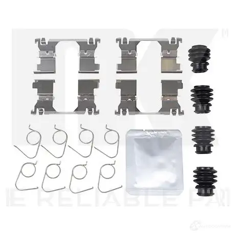 Ремкомплект колодок NK 1438031680 GLYZ DW 7952252