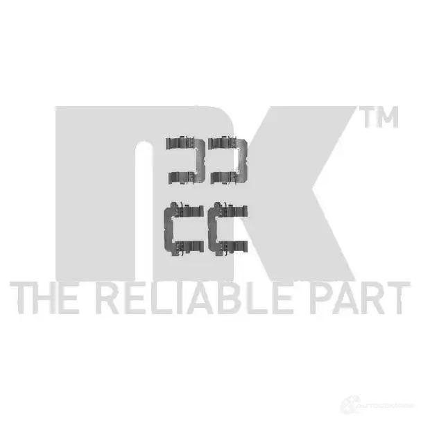 Ремкомплект колодок NK 79441756 5703858864736 SO7V UX 1254149