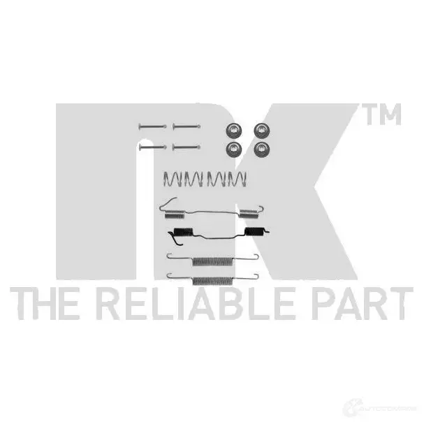 Ремкомплект колодок NK 7941501 1254134 4KXU LZ
