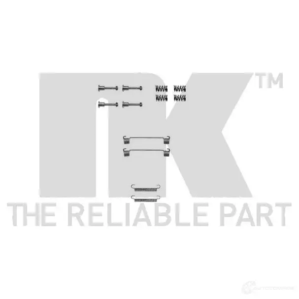 Ремкомплект колодок NK 5703858366940 1254061 U Z6SM5 7937690