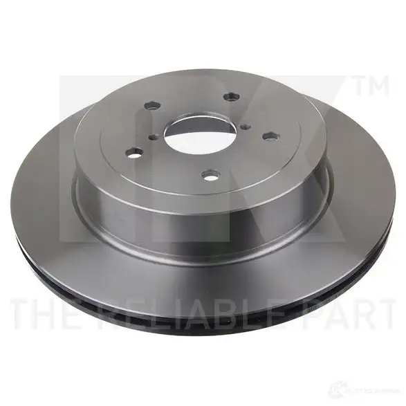 Тормозной диск NK 5703858762612 EHH 8PS 204424 1234260 - Изображение 1