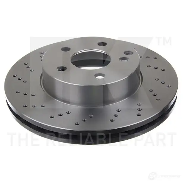 Тормозной диск NK 12L NX 5703858757571 1233757 2033110 - Изображение 1