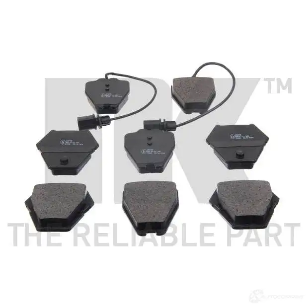 Тормозные колодки дисковые, комплект NK 224780 WVA 23280/17,5 1239055 RRCB8Q0