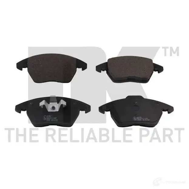 Тормозные колодки дисковые, комплект NK WVA 23589/19 707YJ 1238049 221953