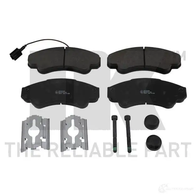 Тормозные колодки дисковые, комплект NK 221948 WVA 23919/19 B7VQYP 1238044