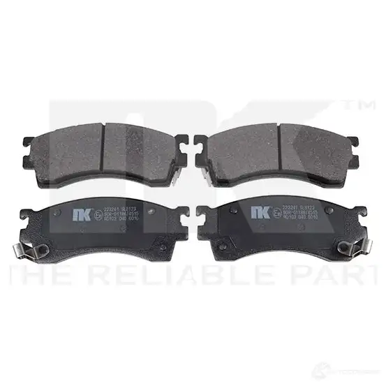 Тормозные колодки дисковые, комплект NK 1238435 223232 FWOJJQ WVA 21754/15.5 - Изображение 1