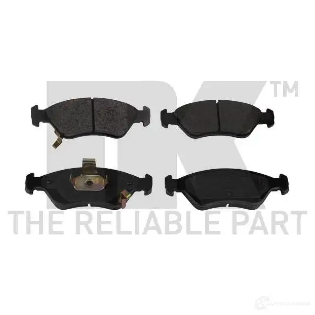 Тормозные колодки дисковые, комплект NK 1238596 WVA 23450/18,3 5CD2LPH 223502