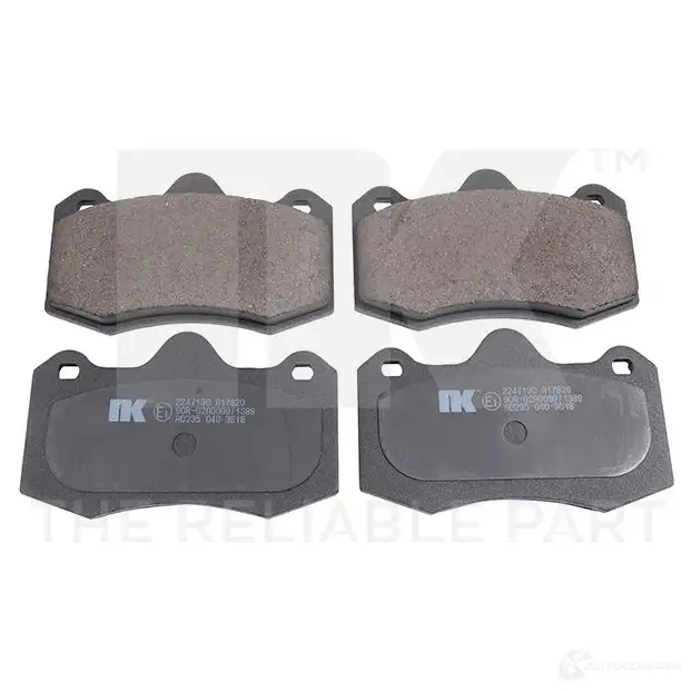 Тормозные колодки дисковые, комплект NK 2247130 20DA3 R 5703858945435 1425072658 изображение 0