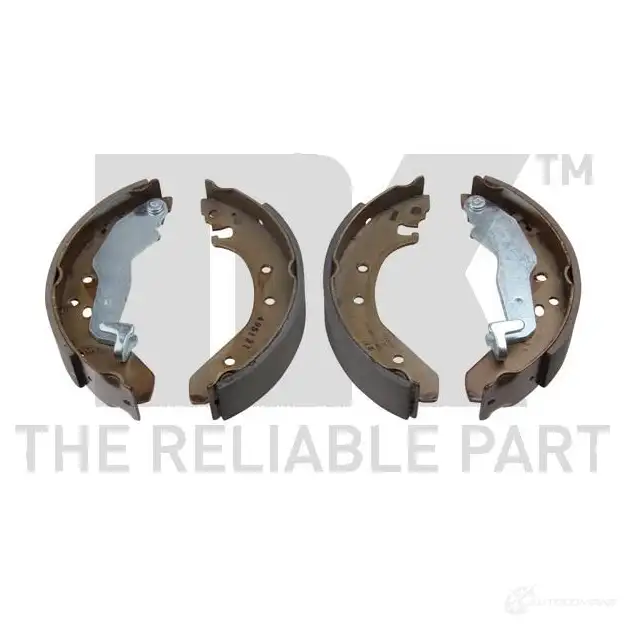 Тормозные колодки NK 1240517 BJ 2XK 5703858164799 2799527 изображение 0