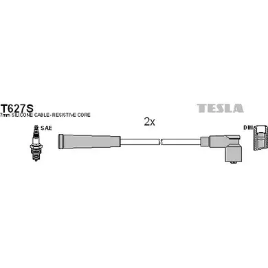 Высоковольтные провода зажигания TESLA US5NG 2695776 V I7OPK T627S изображение 0