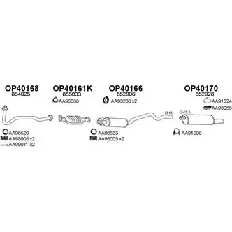 Система выпуска ОГ VENEPORTE H9KL3Y YY SA7 400013 2698278 изображение 0