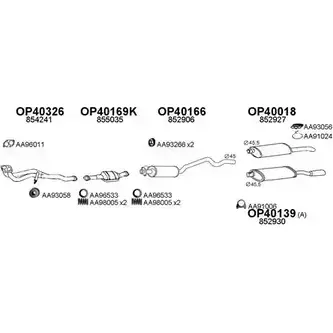 Система выпуска ОГ VENEPORTE Z 2KYRI NHLSP6 400023 2698288