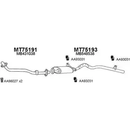 Система выпуска ОГ VENEPORTE 2701241 750027 LIRN X6 14KNR изображение 0