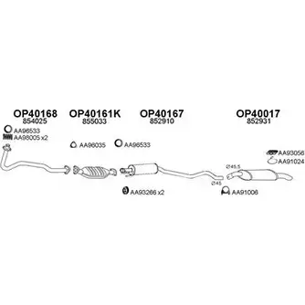 Система выпуска ОГ VENEPORTE 2701429 770135 8DX4R AS KBV изображение 0