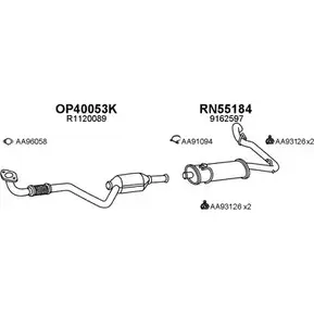 Система выпуска ОГ VENEPORTE 7AA8Z 770184 B 2DUR9T 2701475 изображение 0