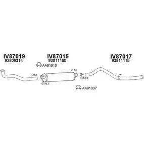 Система выпуска ОГ VENEPORTE 870005 2702089 I 7B68 SEAFCC9 изображение 0