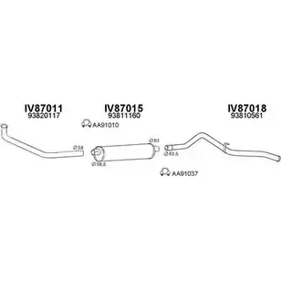 Система выпуска ОГ VENEPORTE 2702102 870018 55SYPL D0U6 YQ изображение 0