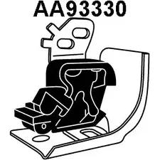 Резиновые полоски, система выпуска VENEPORTE 2702713 9VC170 AA93330 DS7E 7D изображение 0