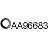 Прокладка трубы глушителя VENEPORTE VVVHC AA96683 CSQ 0V 2703393