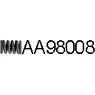 Пружина, труба выхлопного газа VENEPORTE LAFZU 2703410 AA98008 JLJFJ7 9