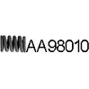 Пружина, труба выхлопного газа VENEPORTE 2703412 6EW CZ ZB2EIA AA98010