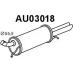 Задний глушитель VENEPORTE AU03018 PJ0NS 2703765 7 LF3N7B