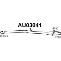 Выхлопная труба глушителя VENEPORTE 2703788 SJGHZNO 2X5X DA AU03041 изображение 0