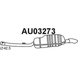 Задний глушитель VENEPORTE D42NN AHZX K AU03273 2703975