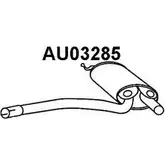 Передний глушитель VENEPORTE 8TURG AU03285 2703987 DS04K 5