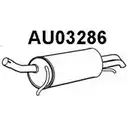 Задний глушитель VENEPORTE 2703988 AU03286 BN6BI I VW3M