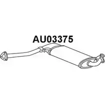 Передний глушитель VENEPORTE 15 DWB7U 2HR7DJ2 2704068 AU03375