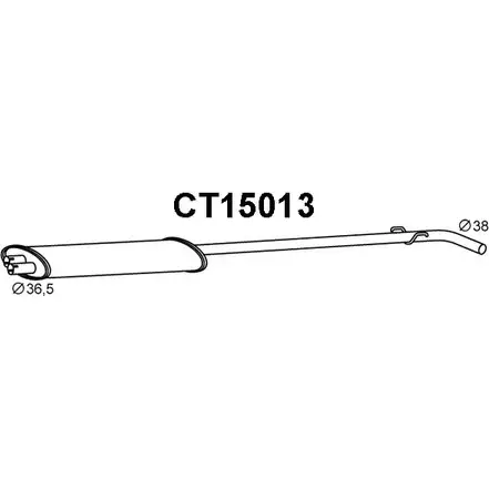 Резонатор VENEPORTE CT15013 KT485 T 4482F 2704272 изображение 0